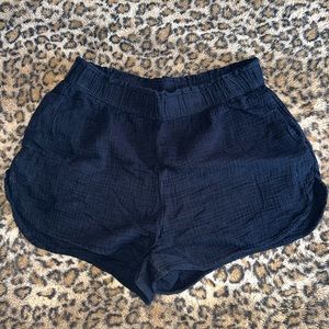 Universal Thread black gauze high rise shorts